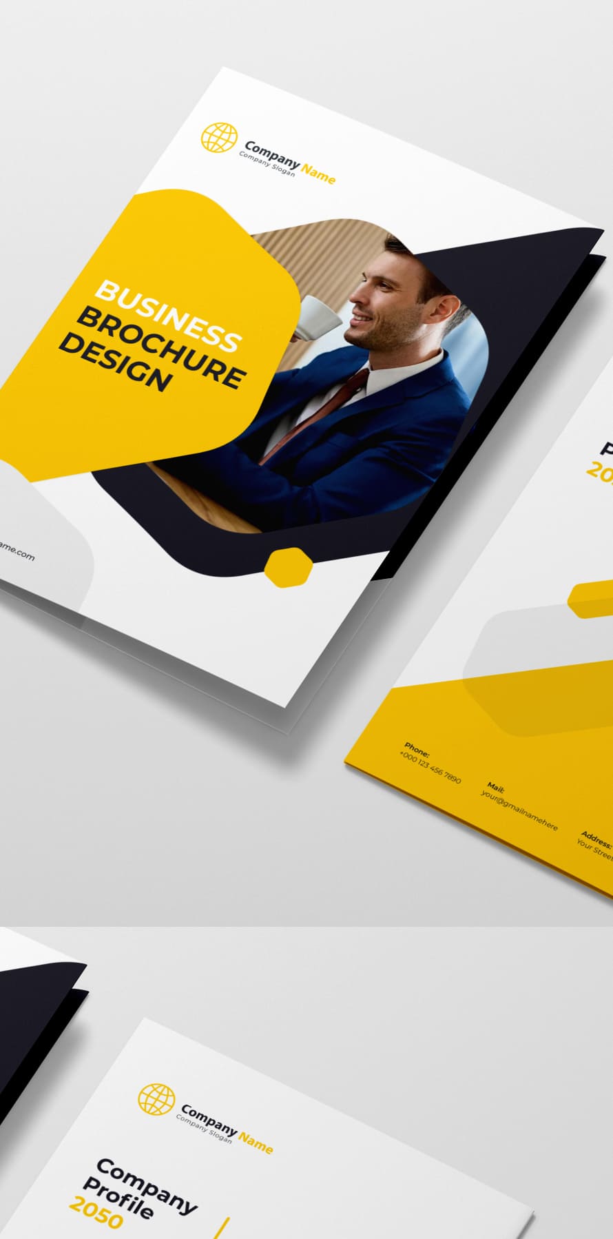 Download Bifold Brochure Mockup Design