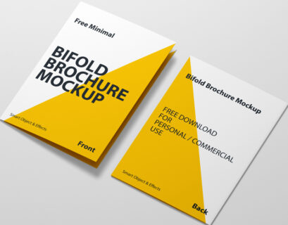 Free Bifold Brochure Mockup