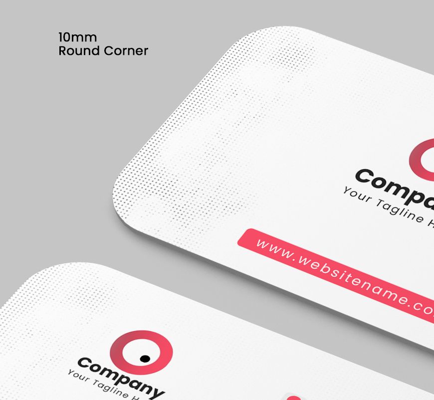 Free Round Corner Business Card Mockup Preview 3