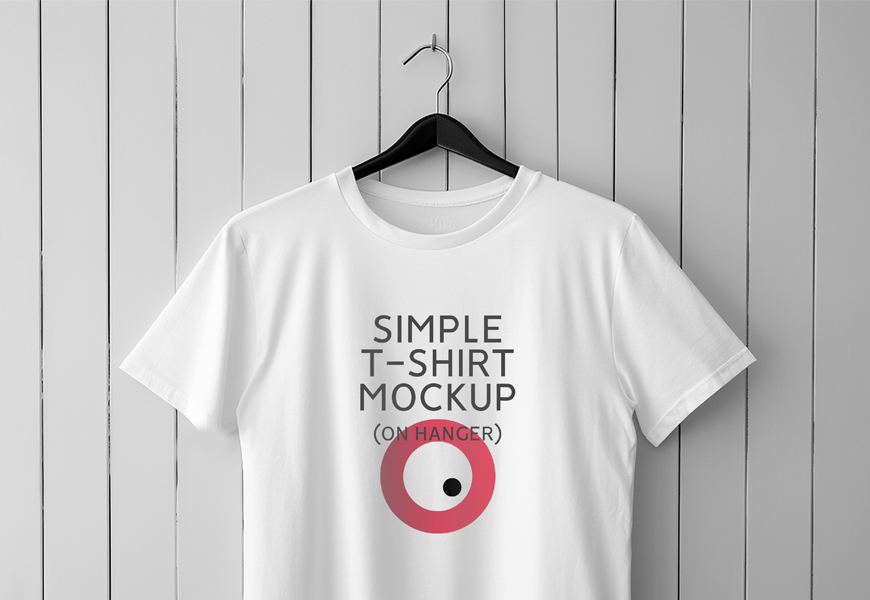 Free Simple T-shirt Mockup