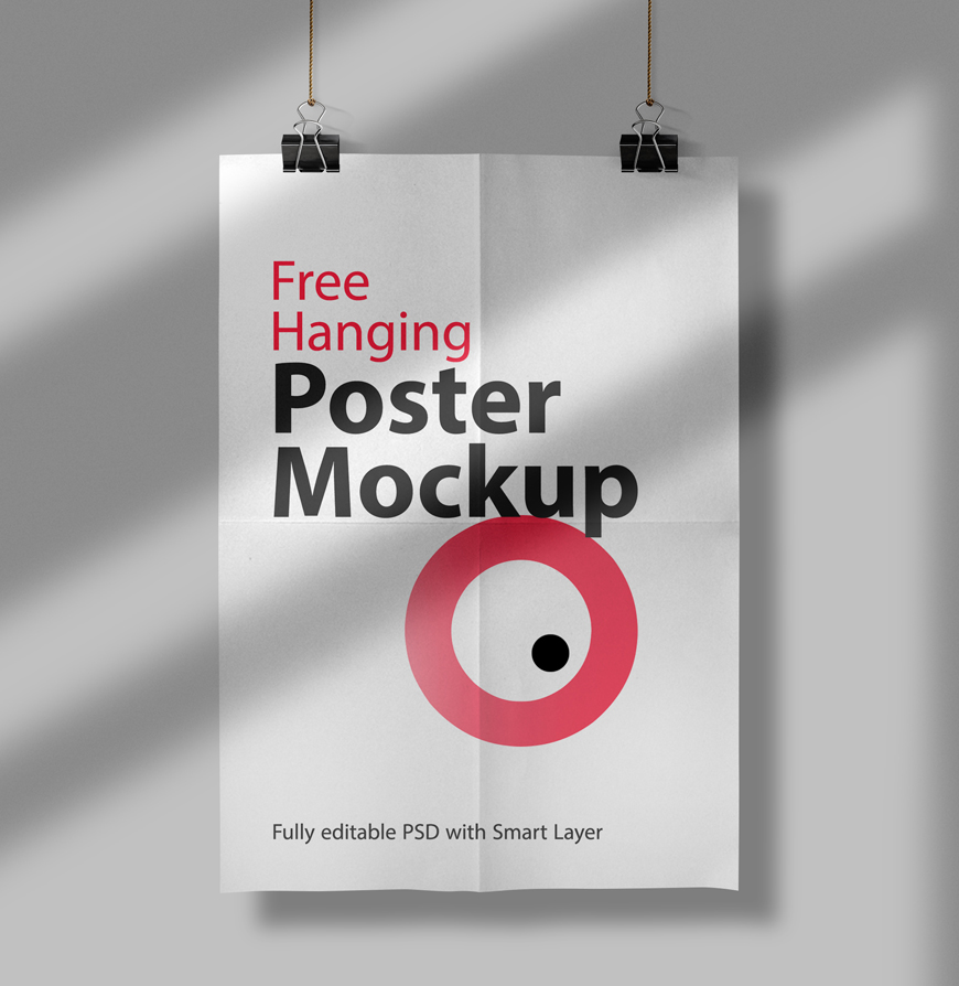 Hanging Poster Mockup