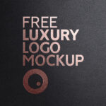 Free Luxury Logo Mockup