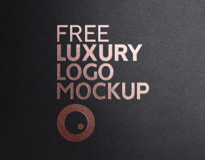 Free Luxury Logo Mockup