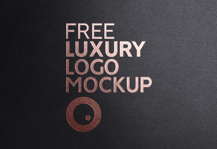 Free Luxury Logo Mockup