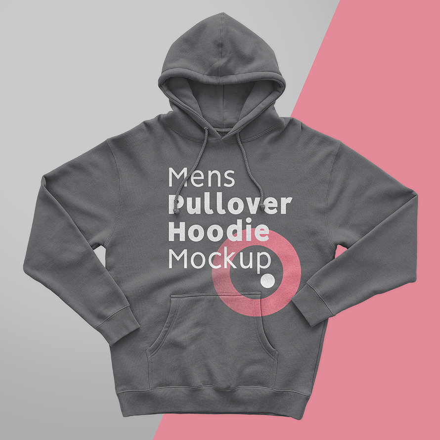 Pullover Hoodie Mockup