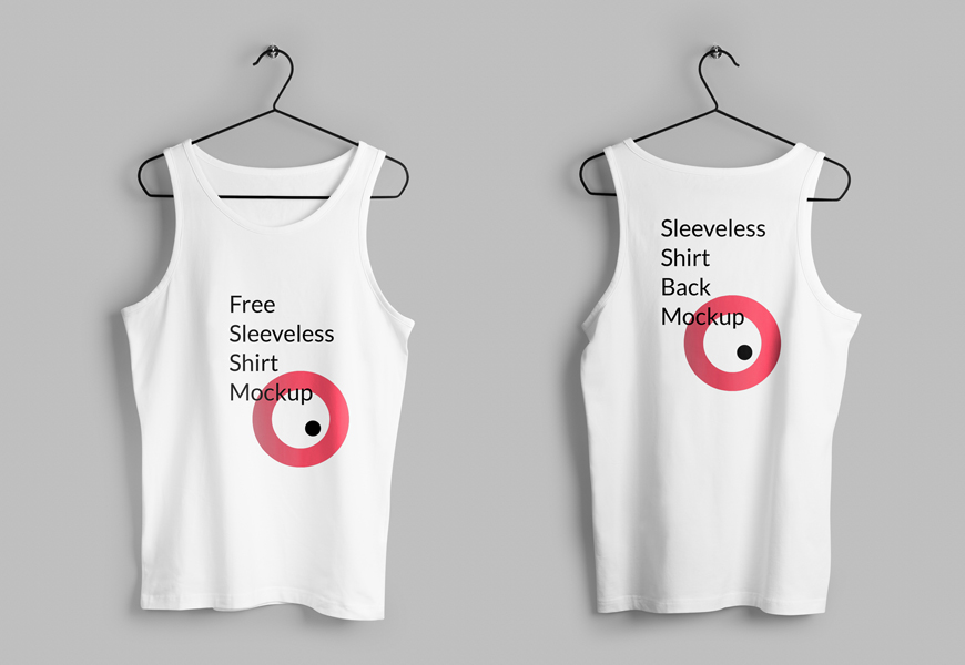 Free Sleeveless Shirt Mockup