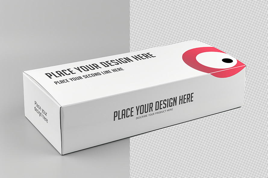 Free Box Mockup - 4