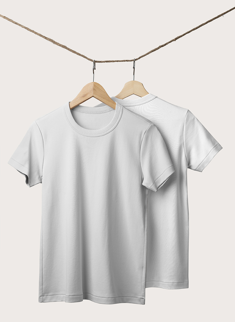 T-Shirt On Hanger Mockup Free PSD - 4