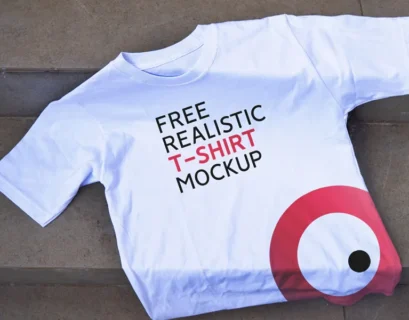 Free Realistic T-Shirt Mockup